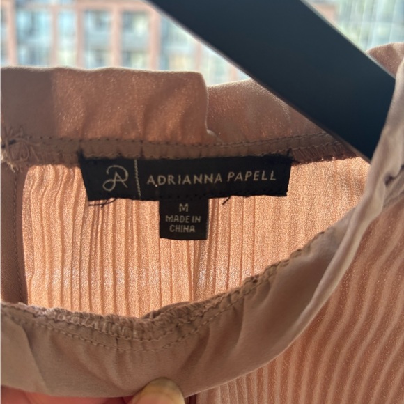 Adrianna Papell | Pleated Long Sleeve Blouse - Picture 6 of 6